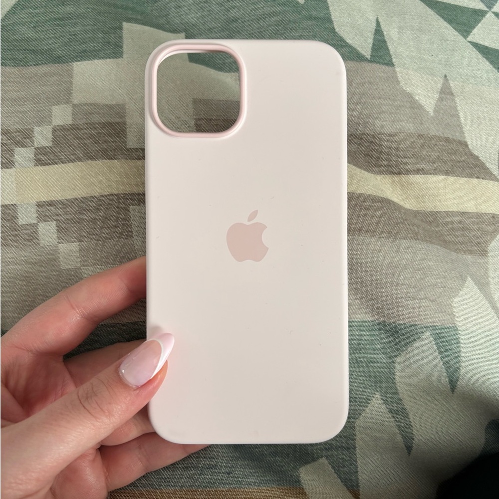 Apple Pink iPhone Case Smooth Silicone Finish